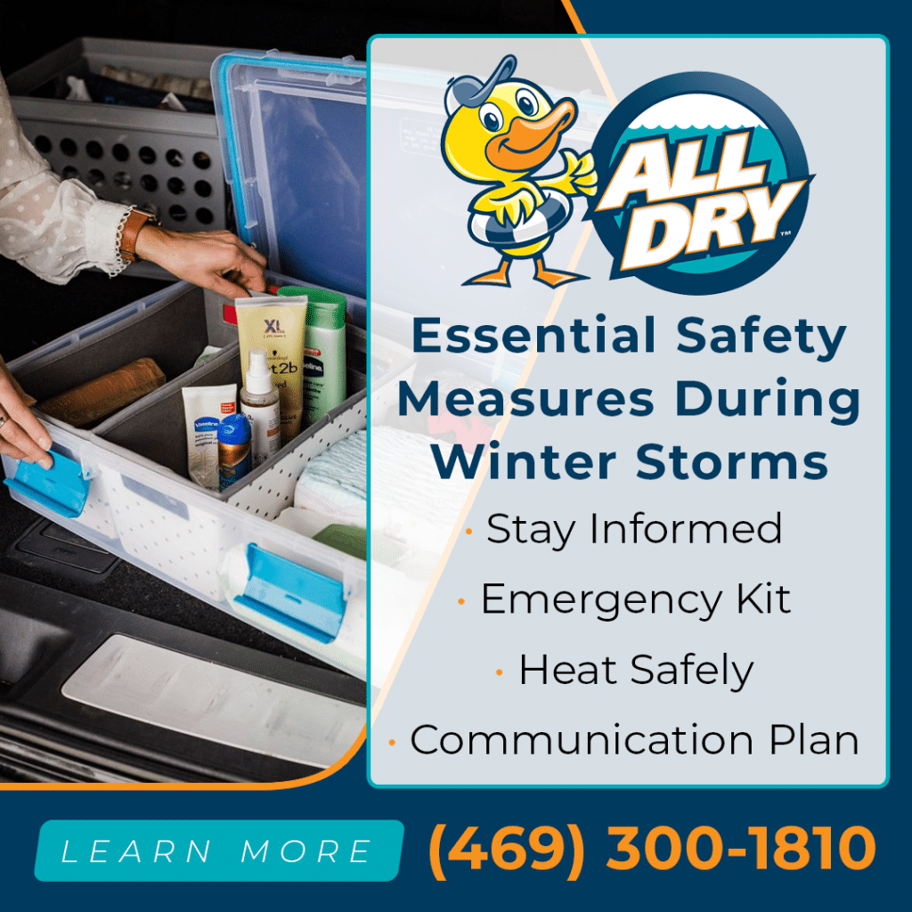 Essential Safety Measures During Winter Storms