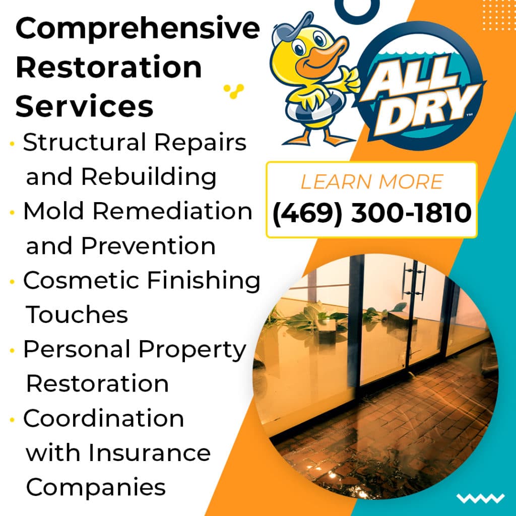 Comprehensive Restoration Services in Bullets